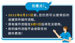 重磅消息！9月1日起，亞馬遜物流（FBA）創(chuàng)建貨件操作流程將全面更新！